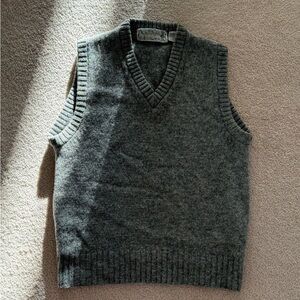 Sears Men's V-Neck Wool Vest